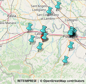 Mappa Via Cavalieri, 29011 Borgonovo Val Tidone PC, Italia (15.322)