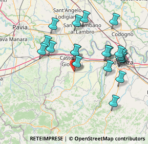 Mappa Via Cavalieri, 29011 Borgonovo Val Tidone PC, Italia (15.5095)