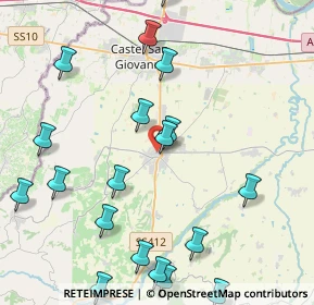 Mappa Via Cavalieri, 29011 Borgonovo Val Tidone PC, Italia (5.34)