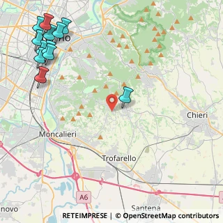 Mappa Piazza Amerigo Sagna, 10024 Moncalieri TO, Italia (6.42167)