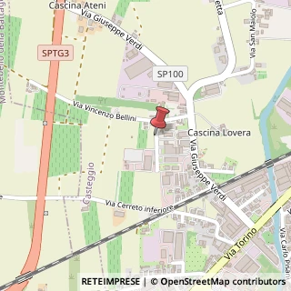 Mappa Via Rossini, 3, 27045 Casteggio, Pavia (Lombardia)