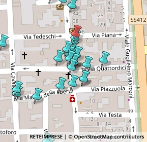 Mappa Via Martiri della Libertà, 29011 Borgonovo Val Tidone PC, Italia (0.03333)