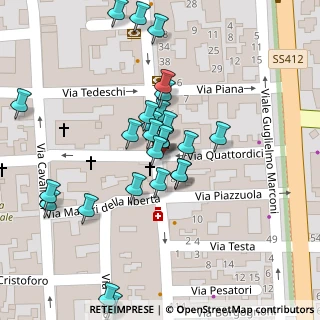 Mappa Via Martiri della Libertà, 29011 Borgonovo Val Tidone PC, Italia (0.03333)