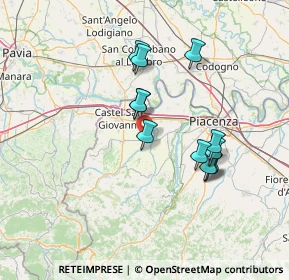 Mappa Via Provinciale, 29011 Borgonovo Val Tidone PC, Italia (12.45667)