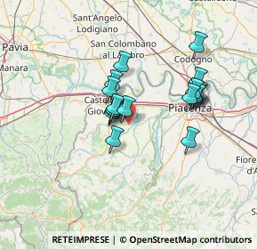 Mappa Via Provinciale, 29011 Borgonovo Val Tidone PC, Italia (11.03412)