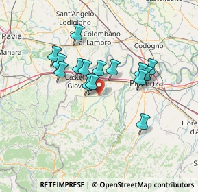 Mappa Via Provinciale, 29011 Borgonovo Val Tidone PC, Italia (11.382)