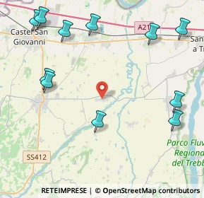 Mappa Via Provinciale, 29011 Borgonovo Val Tidone PC, Italia (5.50636)