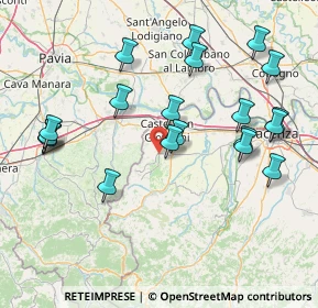 Mappa SP 44, 29011 Borgonovo Val Tidone PC, Italia (17.1545)