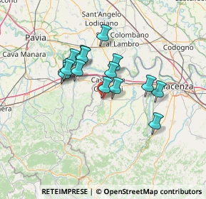 Mappa SP 44, 29011 Borgonovo Val Tidone PC, Italia (11.06733)