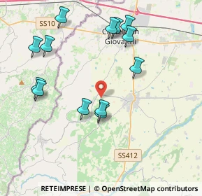 Mappa SP 44, 29011 Borgonovo Val Tidone PC, Italia (4.28154)