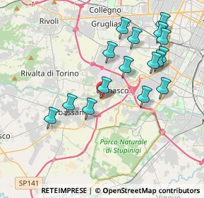 Mappa 10093 Orbassano TO, Italia (3.95188)
