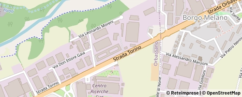 Mappa Orbassano