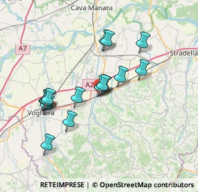 Mappa Via Giuseppe Maria Giulietti, 27045 Casteggio PV, Italia (6.50875)