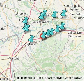 Mappa Via Giuseppe Maria Giulietti, 27045 Casteggio PV, Italia (11.88188)