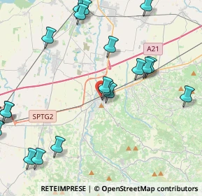 Mappa Via Giuseppe Maria Giulietti, 27045 Casteggio PV, Italia (5.3415)