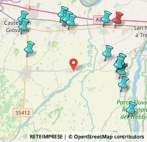 Mappa Via principale, 29011 Borgonovo Val Tidone PC, Italia (5.39563)