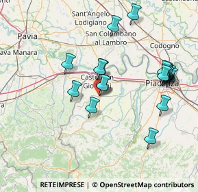 Mappa Via Oldrini, 29011 Borgonovo Val Tidone PC, Italia (15.462)