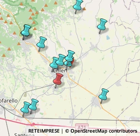 Mappa Strada San Silvestro, 10023 Chieri TO, Italia (4.13385)