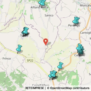 Mappa SP15, 14039 Tonco AT, Italia (3.015)