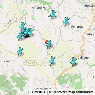 Mappa SP15, 14039 Tonco AT, Italia (2.283)