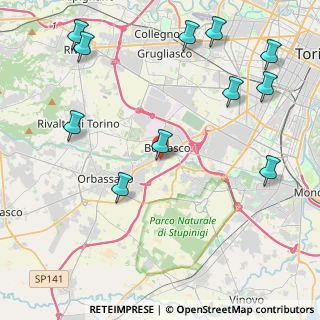 Mappa Via Manzoni Alessandro, 10092 Beinasco TO, Italia (5.41545)