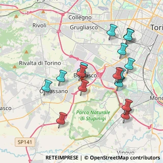 Mappa Via Manzoni Alessandro, 10092 Beinasco TO, Italia (4.0525)