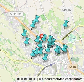 Mappa Viale Fiume, 10023 Chieri TO, Italia (0.7465)