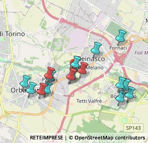 Mappa Ufficio 28, 10093 Orbassano TO, Italia (1.92563)