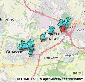 Mappa Ufficio 28, 10093 Orbassano TO, Italia (1.7695)