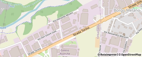 Mappa Orbassano