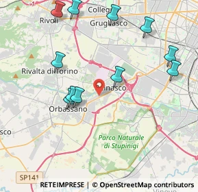 Mappa Ufficio 28, 10093 Orbassano TO, Italia (4.42091)