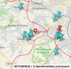Mappa Ufficio 28, 10093 Orbassano TO, Italia (4.27917)