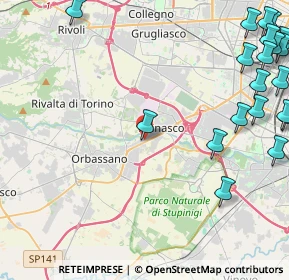 Mappa Ufficio 28, 10093 Orbassano TO, Italia (6.6885)