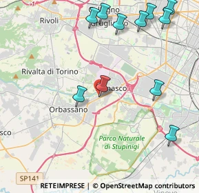 Mappa Ufficio 28, 10093 Orbassano TO, Italia (5.13364)