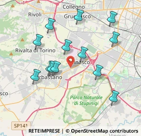 Mappa Ufficio 28, 10093 Orbassano TO, Italia (3.78308)