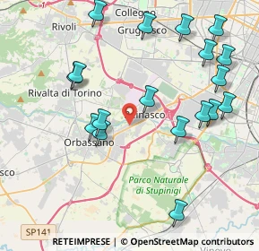 Mappa Ufficio 28, 10093 Orbassano TO, Italia (4.57833)