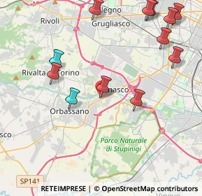Mappa Ufficio 28, 10093 Orbassano TO, Italia (5.03583)