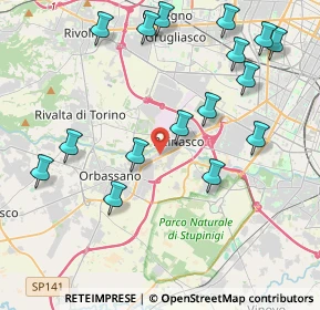 Mappa Ufficio 28, 10093 Orbassano TO, Italia (4.69375)
