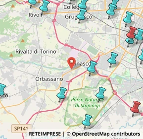 Mappa Ufficio 28, 10093 Orbassano TO, Italia (6.5205)