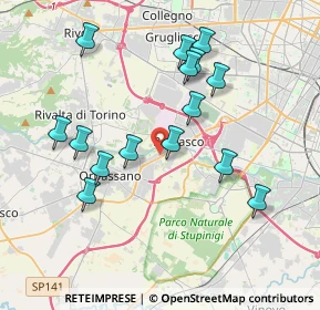 Mappa Ufficio 28, 10093 Orbassano TO, Italia (3.79867)