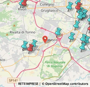 Mappa Ufficio 28, 10093 Orbassano TO, Italia (6.261)