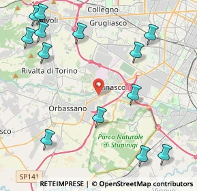 Mappa Ufficio 28, 10093 Orbassano TO, Italia (5.57)
