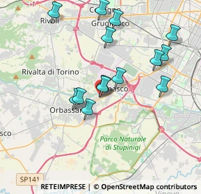 Mappa Ufficio 28, 10093 Orbassano TO, Italia (3.63071)
