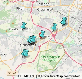 Mappa Ufficio 28, 10093 Orbassano TO, Italia (3.07077)