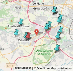 Mappa Ufficio 28, 10093 Orbassano TO, Italia (4.169)