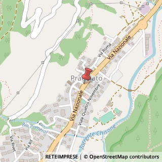 Mappa Via Nazionale, 57, 10060 Pragelato, Torino (Piemonte)
