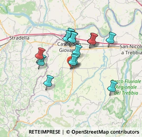 Mappa Traversa Moretta, 29011 Borgonovo Val Tidone PC, Italia (5.46929)