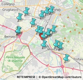 Mappa Via Luigi Chiala, 10127 Torino TO, Italia (3.25111)