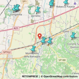 Mappa Via Rossini, 27045 Casteggio PV, Italia (3.07727)