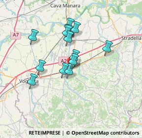 Mappa Piazza Camillo Benso Conte di Cavour, 27045 Casteggio PV, Italia (5.74)